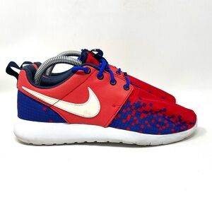 Nike Roshe One‎ Print GS Light Crimson Blue Youth 6.5